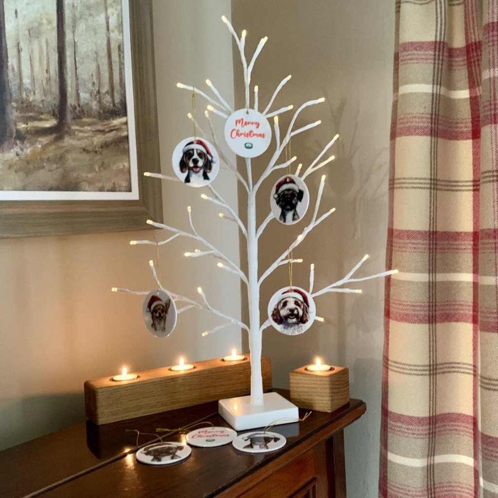 Ceramic Christmas Tree Decorations