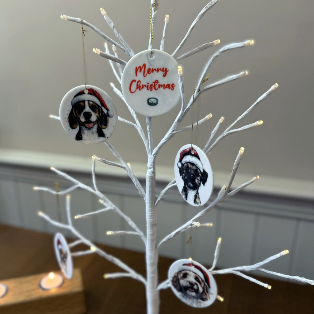 Ceramic Christmas Tree Decorations